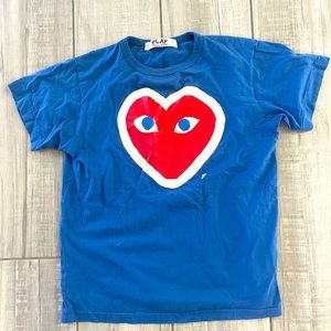 Commes des Garcons heart t shirt
